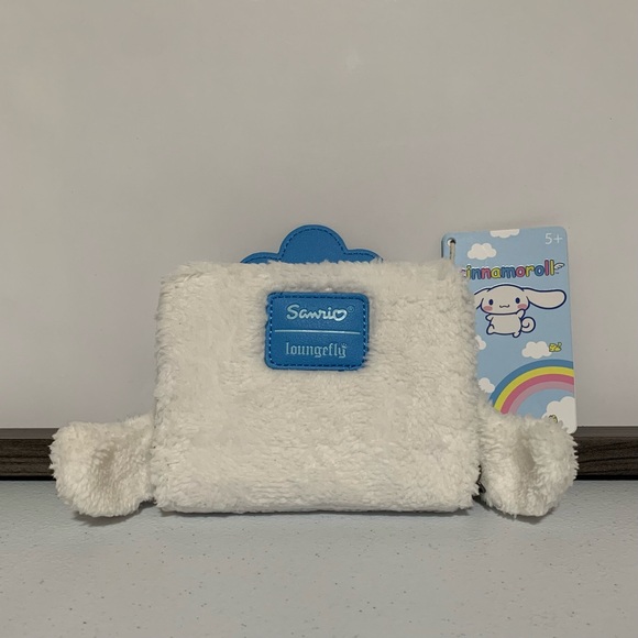 Loungefly Cinnamoroll Chef Fluffy Mini Backpack & Wallet-New - Picture 11 of 12